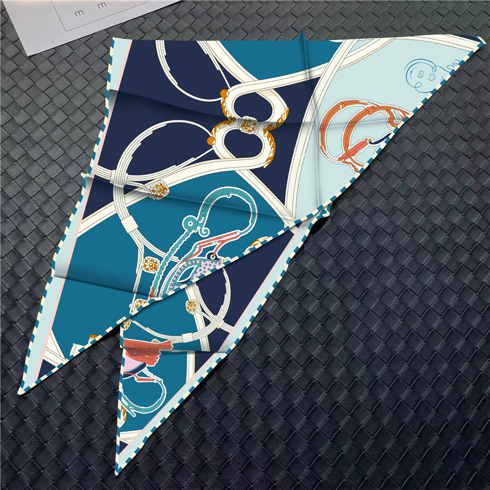 Pashmina Wrap Large - Trójkątne szale jedwabny szalik damski duży