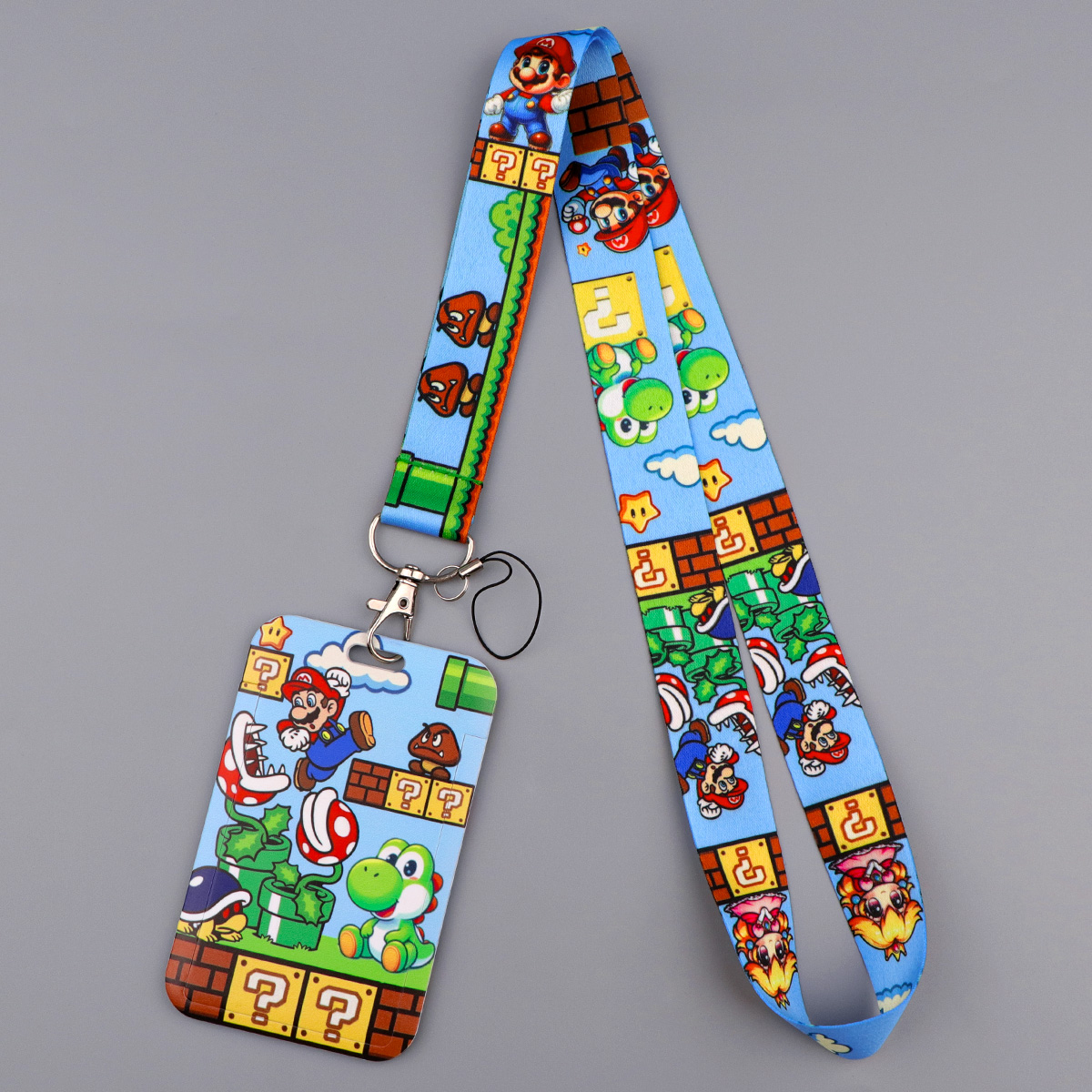 Smycz z nadrukiem postaci z gr – Lanyard Badge Holder recenzja i cena