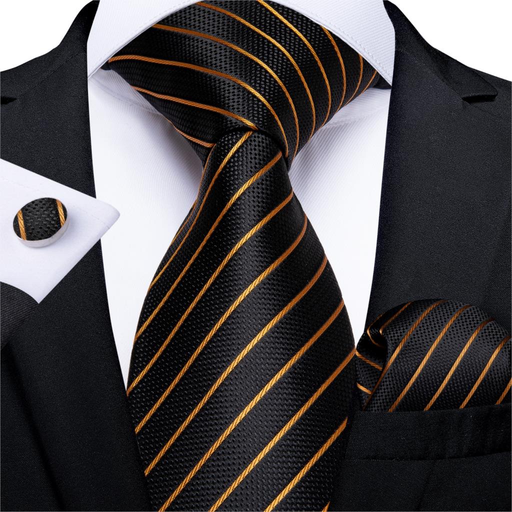 krawat męski naszywka jedwabny – Silk Tie Striped recenzja i cena