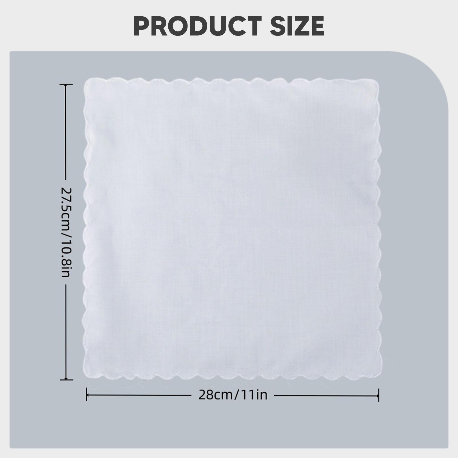 6 sztuk bawełnianych chustecze – Handkerchief Cotton Men recenzja i cena