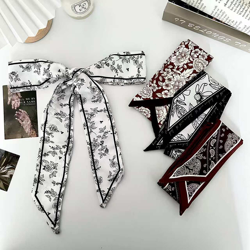 Luksusowa moda damska, cienka  – Silk Neck Scarf recenzja i cena